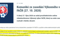 Do ledna 2020 byla vystavena stopka