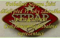 Sepap Štětí-ČSSR 1:5  25.4.1989