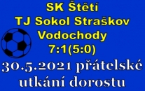 Dorostenci si v 1.přípravném zápase rozhodující náskok získali již v1. poločase.