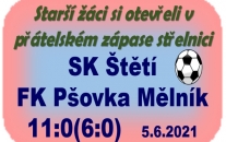 Starší žáci zvítězili dvouciferným rozdílem