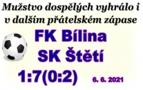 6 střelců se zasloužilo o výhru mužstva dospělých v Bílině