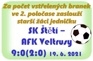 Příprava starších žáků pokračovala 4. utkáním. Podruhé v řadě udrželi čisté konto.