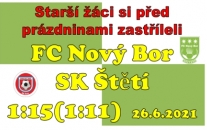 Starší žáci se rozloučili s letošním ročníkem vítězným přátelákem a už se těší na další, který startuje na konci srpna. 