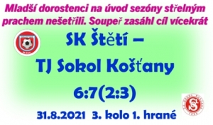 Když ve 20. minutě mladší dorostenci prohrávali už 3:0, tak asi málokdo věřil, že to bude ještě drama. Nakonec z toho ale byla ještě zápletka se šťastným koncem pro hosty.