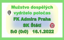 Mužstvo dospělých vyběhlo k prvnímu přípravnému zápasu.  Skóre otevřel soupeř z penalty a brzy přidal i další branky.