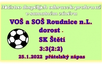 Mužstvo dospělých se představilo ve druhém přátelském zápase.  