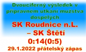 Mužstvo dospělých sehrálo 3. přípravný zápas. V Roudnici n.L. si otevřelo střelnici.