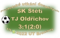 Silný vítr doprovázel přátelské utkání dospělých.  