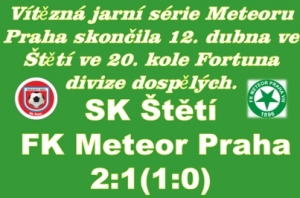 Divácky hezké utkání se šťastným koncem pro naše mužstvo. Když už jsme začínali věřit ve vítězství 1:0, tak hosté srovnali, ale přeci jenom jsme ještě stačili vítězství otočit na naší stranu. 