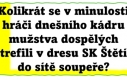 251 branek nastříleli současní hráči mužstva dospělých  pod hlavičkou SK Štětí v kategorii dospělých.
