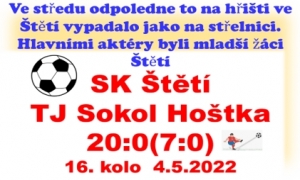 Mladší žáci se radovali z vysokého vítězství v předehrávce 16. kola