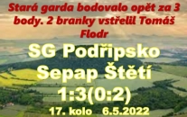 Stará garda si rozhodující náskok získala v 1. poločase a i přes mnohá zranění dokázala zvítězit.