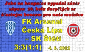 O osudu divizního utkání se rozhodovalo v posledních 6 minutách. Dvě branky vstřelil Rudolf Slanička, který čekal na úspěch od října loňského roku. 
