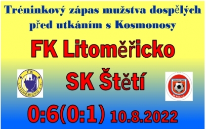V přátelském duchu a tréninkové pohodě sehrálo mužstvo dospělých  přátelský zápas proti FK Litoměřicku. V závěru se rozstřílel Jiří Vokoun a dopracoval se až k hattricku.