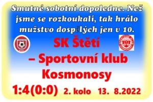 85. minut jsme hráli jen v 10. Do 56. minuty jsme se drželi . Pak jsme inkasovali z penalty a hosté svůj náskok postupně navyšovali. Bojovali jsme i s rozhodčím, který poberbrovské době dobrou vizitku fotbalu neudělal.