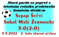 2 branky Pavla Čermáka a 1 Jiřího Vokouna seniora přispěly k první letošní výhře staré gardy