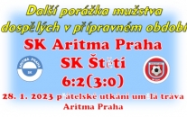 Anglický týden zakončilo mužstvo dospělých porážkou. Na Aritmě jsme 6x inkasovali. Strašně lehce góly dostáváme a těžce je dáváme.