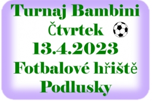 Nejmladší fotbalové naděje zahájili sérii pravidelných jarních turnajů, kde nejde o výsledky, i když radost ze vstřelených gólů je velká. 