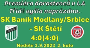 Dorostenci v 1. poločase inkasovali v rychlém sledu za sebou 4 branky a bylo rozhodnuto. navíc hráli celý zápas v 10. 
