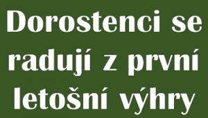 První domácí zápas proti Unionu Děčín dorostenci vyhráli.  V neděli 17.9.2023 jedou do Svádova, který ještě nezískal ani bod. 