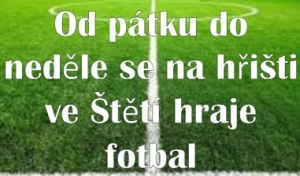 Víkendový program otvírá v pátek v 17:30 stará garda, v sobotu si nenechte ujít divizní zápas dospělých protii Neratovicím -Byškovicím  a v neděli dopoledne končí starší žáci proti Velemínu.