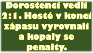 SK Štětí - TJ Svádov-Olšinky 2:3(0:0)  PK 4:5 I.A Třída dorost 5. kolo 23. 9. 2023