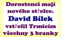SK Štětí – MSK Trmice 3:3(3:1)  PK 4:3 Dorost I.A třída  9. kolo  21. 10. 2023