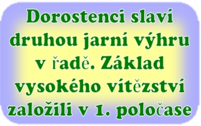 SK Štětí- MSK Benešov nad Ploučnicí 7:1(5:0) 15. kolo I. A Třídy  dorostu  24. 3. 2024