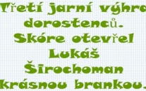 SK Štětí – První Chlumecká 7:0(2:0) 17. kolo I. A Třídy dorostu 7. 4. 2024