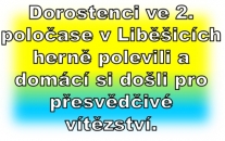 SK Liběšice –SK Štětí 4:0(1:0) 19. kolo I.A Třídy Dorostu 21.4.2024