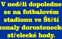 SK Štětí – TJ Union Děčín 11:0(5:0) 21. kolo I. A Třída dorost  5. 5.2024
