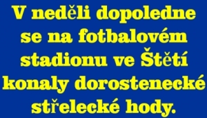 SK Štětí – TJ Union Děčín 11:0(5:0) 21. kolo I. A Třída dorost  5. 5.2024