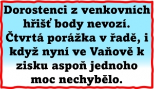 TJ Vaňov/Neštěmice - SK Štětí  4:3(3:1) 21. kolo I. A Třída dorost  12. 5. 2024