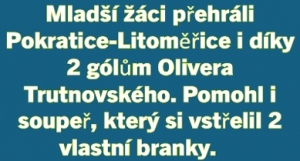 SK Štětí - TJ Sokol Pokratice-Litoměřice 7:3(3:2) Mladší žáci okresní přebor 24. kolo 1. 6. 2024