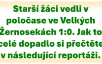 Sokol Velké Žernoseky – SK Štětí 7:1(0:1) 30. kolo starší žáci okresní přebor 15. 06. 2024