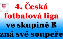 Ještě včera odpoledne nebylo jisté, jak budou skupiny, přejmenované divizní soutěže dospělých na 4. Českou fotbalovou ligu, vypadat.. Dnes  to víme a zde je výsledek.