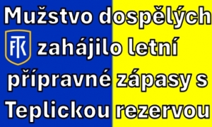 Vysoká porážka v prvním přípravném utkání, i když v 79. minutě jsme prohrávali jen 1:0.Další přípravu hrajeme v sobotu 13. července doma v 10:15 proti Velkým Hamrům.