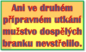 Mužstvo dospělých se v letošním fotbalovém roce poprvé představilo divákům ve Štětí. Sehrálo přetelský zápas proti Velkým Hamrům.