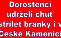 FK Česká Kamenice – SK Štětí 2:6(1:4) 6. kolo I. A Třídy dorostu  28.9. 2024
