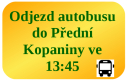 Odjezd autobusu na zápas v Přední Kopanině
